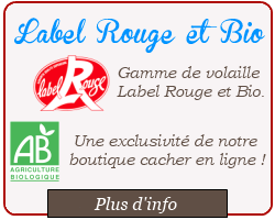 Label Rouge et BIO - viande cacher en ligne