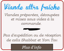 Viande cacher ultra fraîcher - viande cacher en ligne