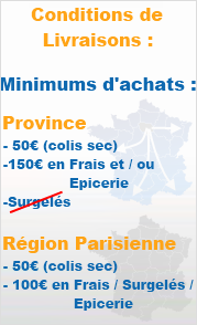 Conditions de livraisons