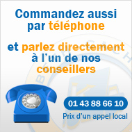 Commandez par t&eacute;l&eacute;phone
