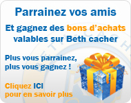 Parrainez vos amis sur Beth cacher